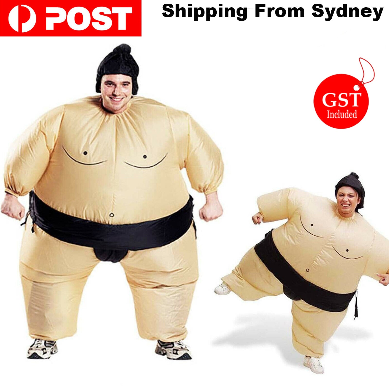 Halloween Inflatable Party Sumo Wrestler Suits Adult Party Costume Fancy Dress U