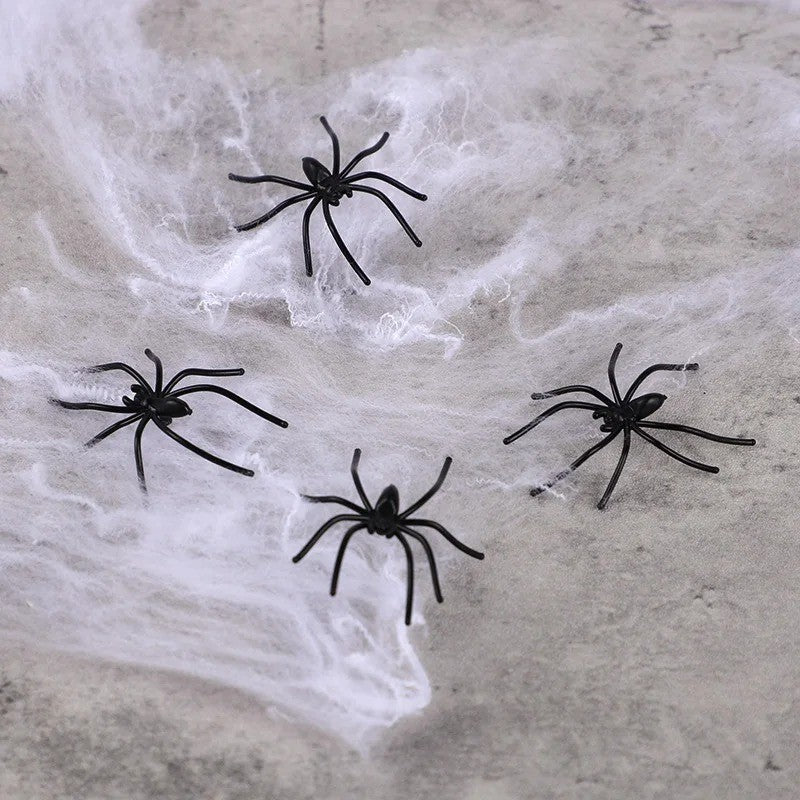 Spiders Infestation Decoration Plastic Halloween Fake Toys Funny