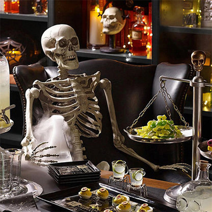 90Cm Halloween Poseable Skeleton Full Life Size Human Skeleton Decoration Props