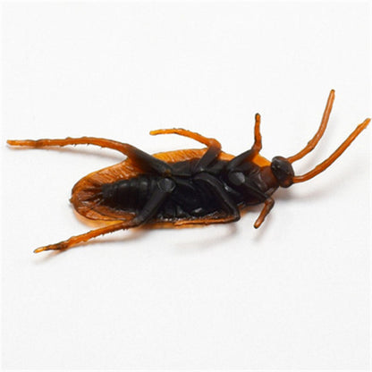 20-100Pc Realistic Bug Trick Prank Toy Fake Cockroaches Plastic Halloween Insect