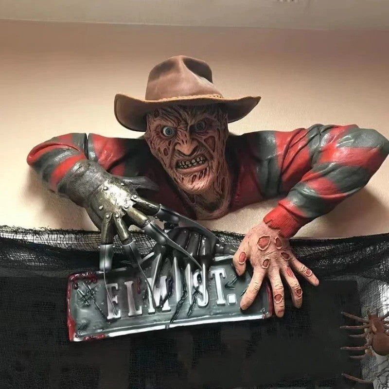 Halloween Creepy Krueger Tombwalker Sculpture Yard Shooting Props Decor 17Cm AU