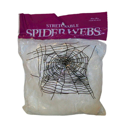 2 Packs Spider Web with Spiders Halloween Party Decoration Indoor Outdoor Scary