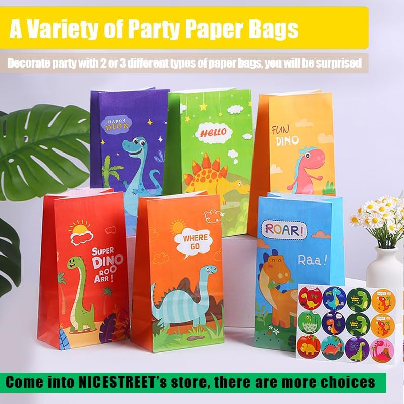 12Pcs Halloween Treat Bags with Handles，Mixtz Halloween Candy Bags for Kid，Goodie Snack Trick or Treating Party Bulk Supplies, 6 Patterns Tote Shopping Bag of 2 Each (12 Bags：Hallowmas 15×21×8Cm)