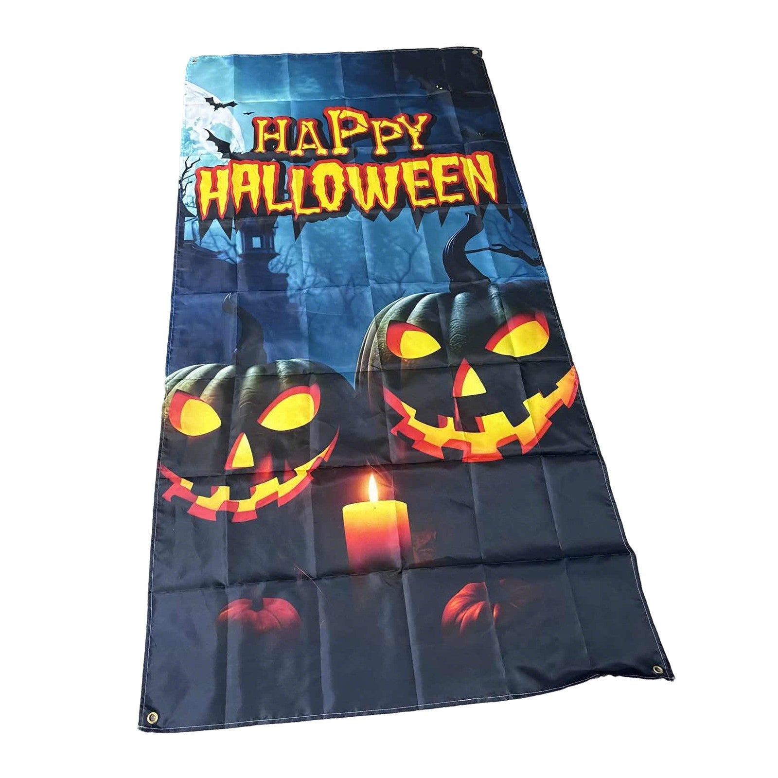 Halloween Door Cover Banner Party Decorations Wall Backdrop Poster Sign Decor AU