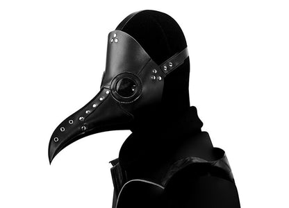 Plague Doctor Mask Bird Long Beak Faux Leather Steampunk Cosplay Party Halloween