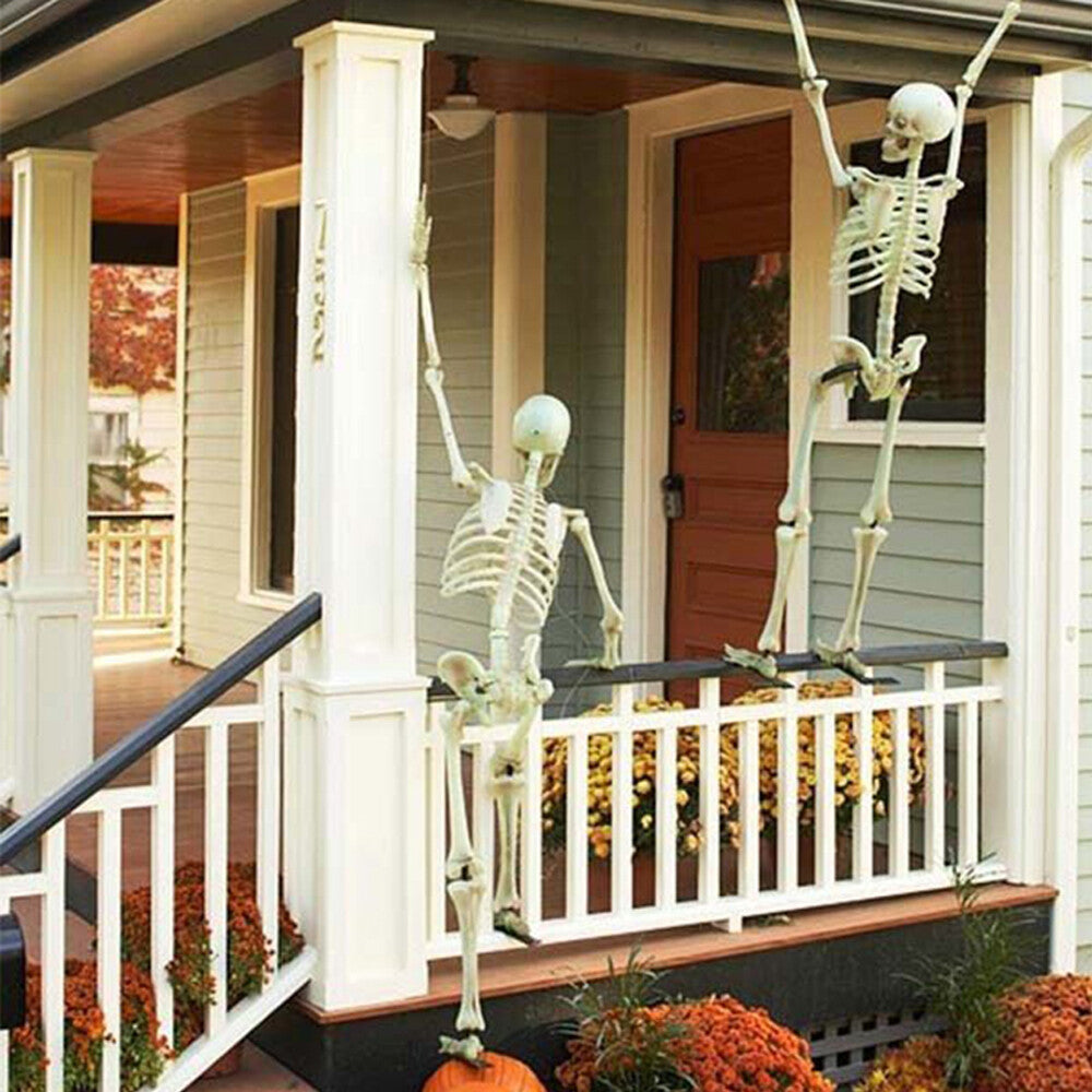 170Cm Halloween Poseable Skeleton Full Life Size Human Skeleton Decoration Prop