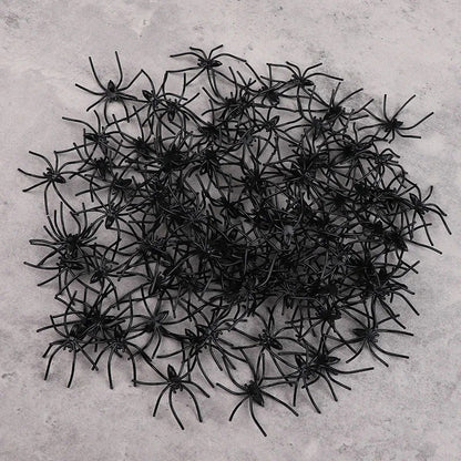 Spiders Infestation Decoration Plastic Halloween Fake Toys Funny