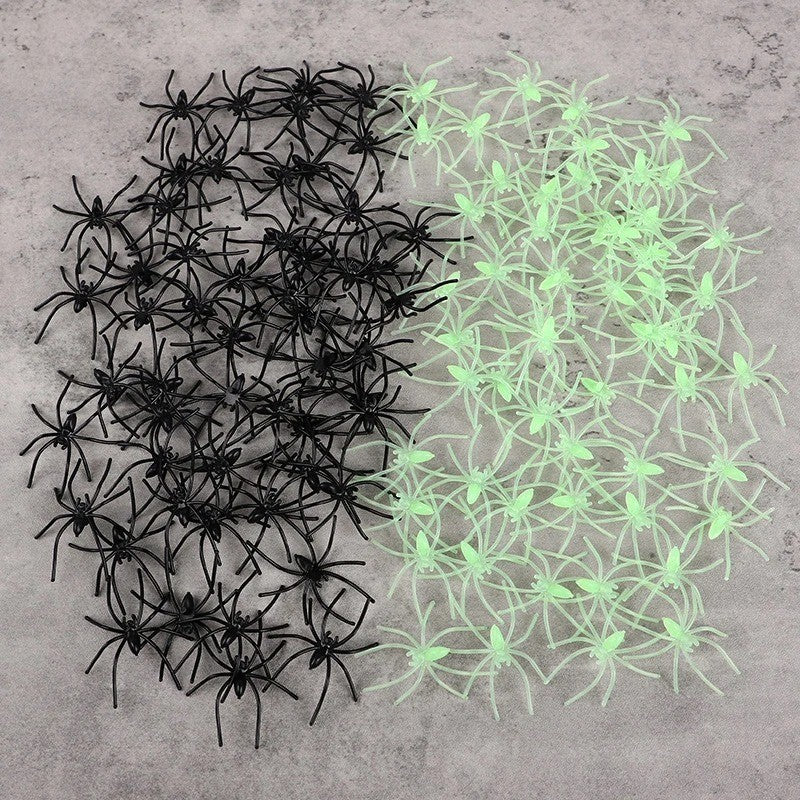 Spiders Infestation Decoration Plastic Halloween Fake Toys Funny