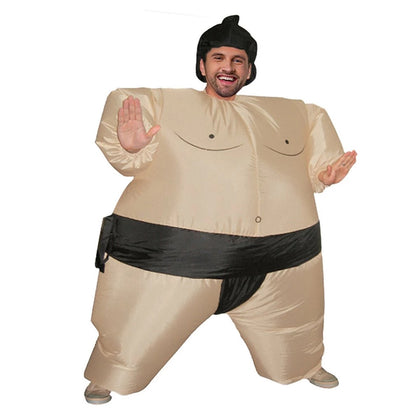 Halloween Inflatable Party Sumo Wrestler Suits Adult Party Costume Fancy Dress U