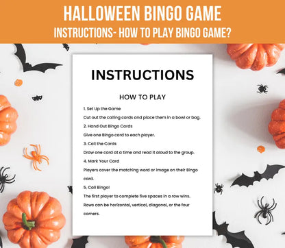 Digital Download | Halloween Bingo